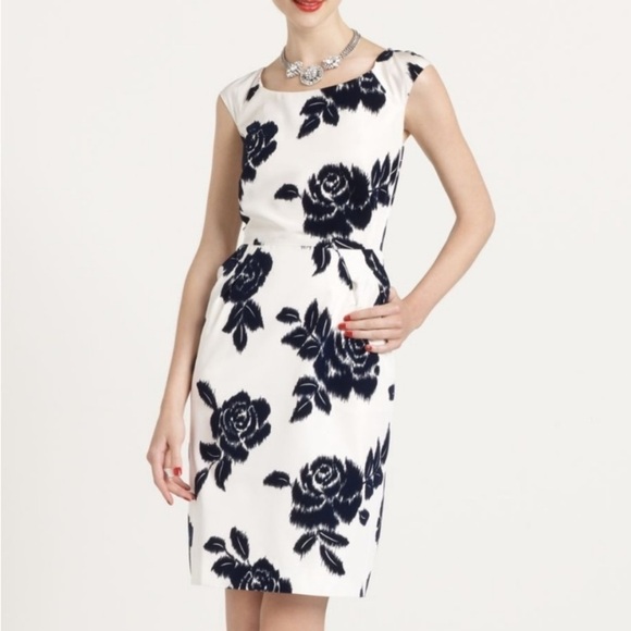KATE SPADE Josie Velvet Floral Print Dress Career - Picture 1 of 13